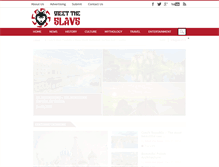 Tablet Screenshot of meettheslavs.com